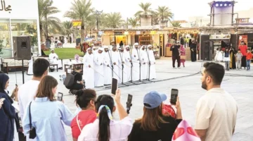 احتفال خاص مهرجان الشيخ زايد بالفنون الإماراتية التقليدية